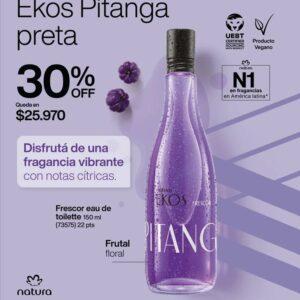 Frescor eau de toilette pitanga preta